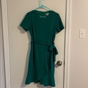 Shelby & Palmer Teal Midi Dress